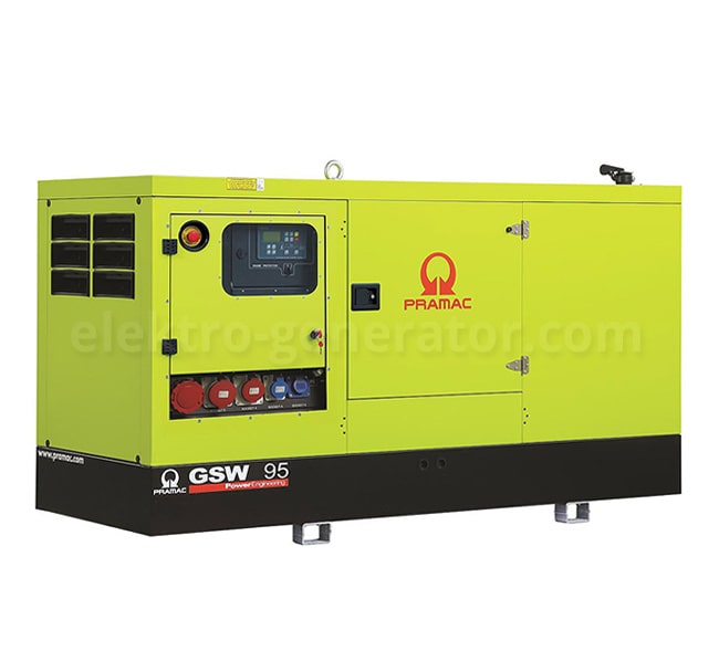 Дизельний генератор GSW95P Pramac 73 кВт - 3 фази