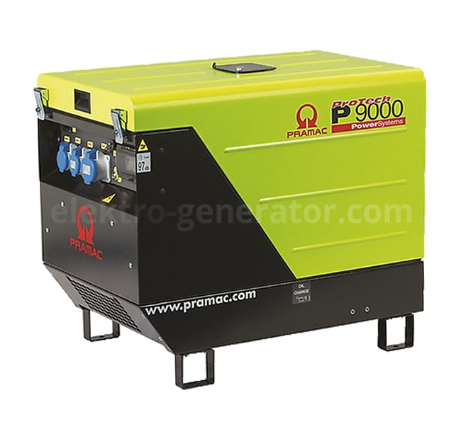 Дизельный генератор 7 кВт Pramac P9000 AVR CONN