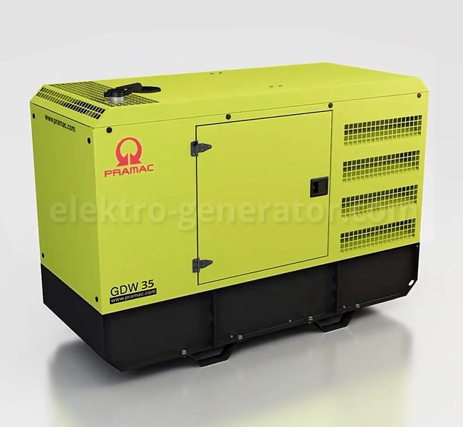 Промышленный дизельный генератор Pramac GDW 35P/FNE в Украине